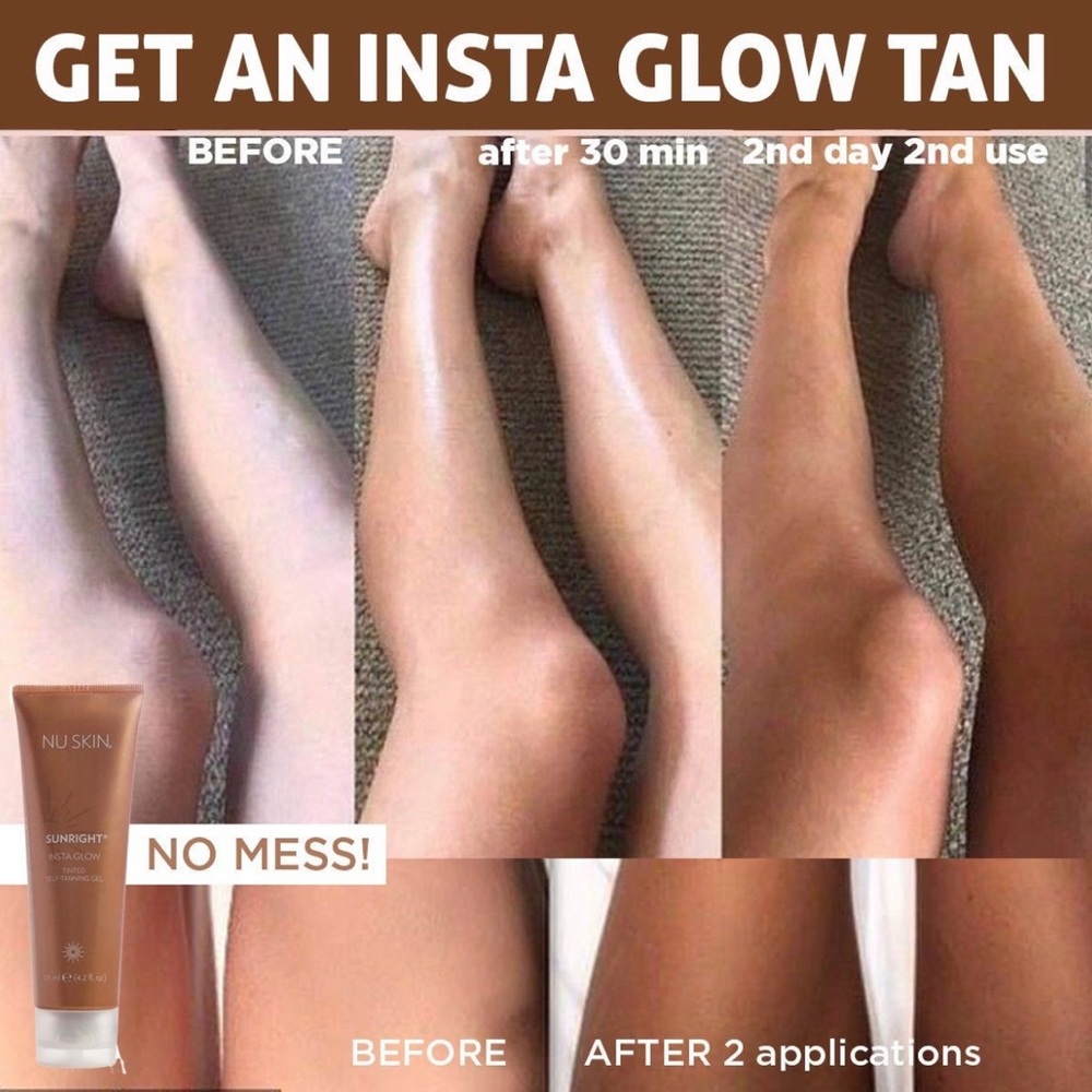 Sunright® Insta Glow Tanner 2 pack